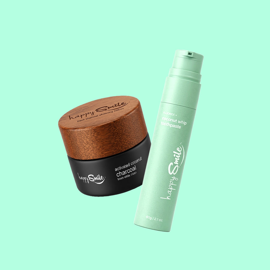 Smile Care Combo - Јаглен + Паста за заби по избор